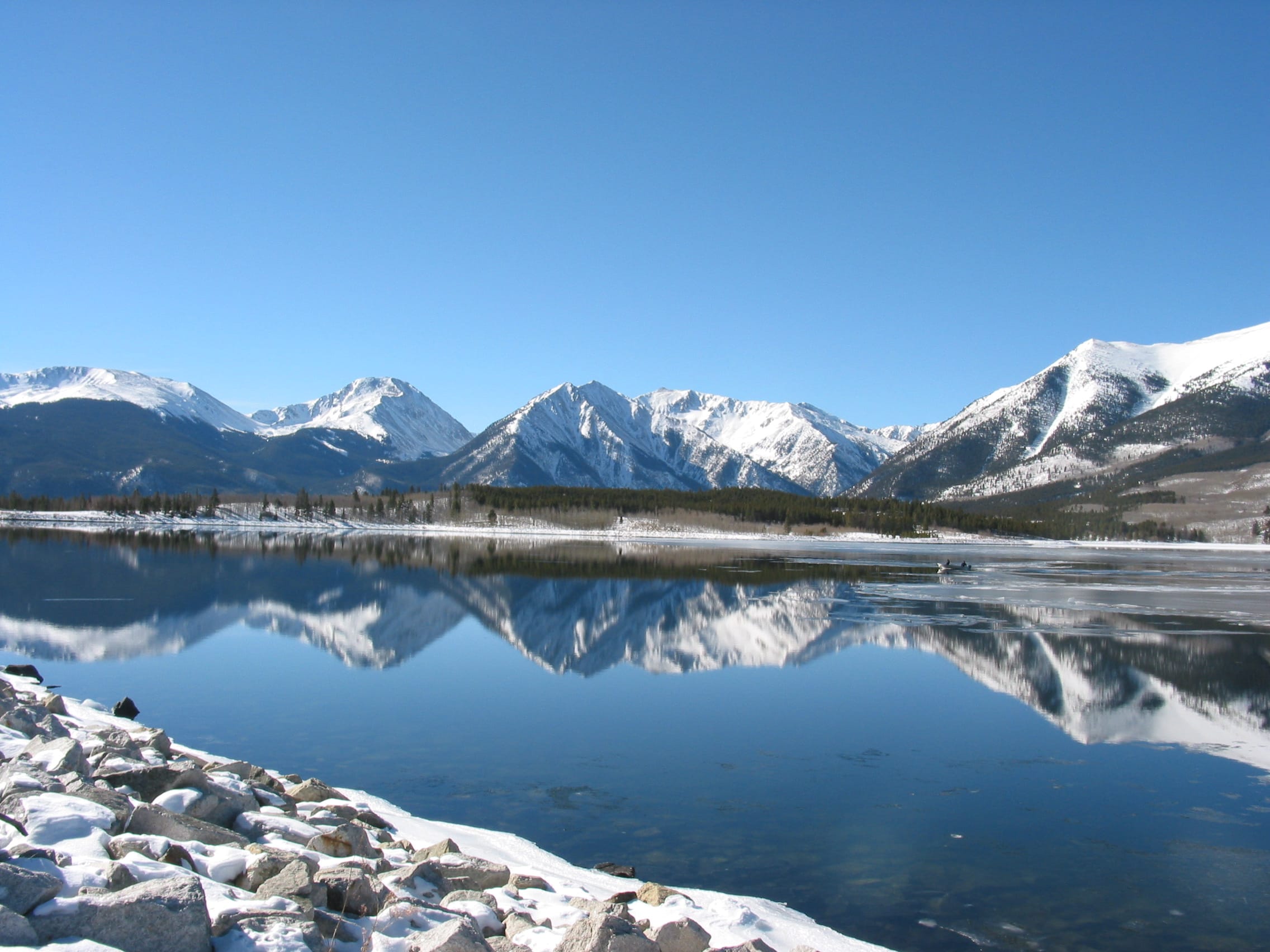 View of lake, near Colorado Mountain Land